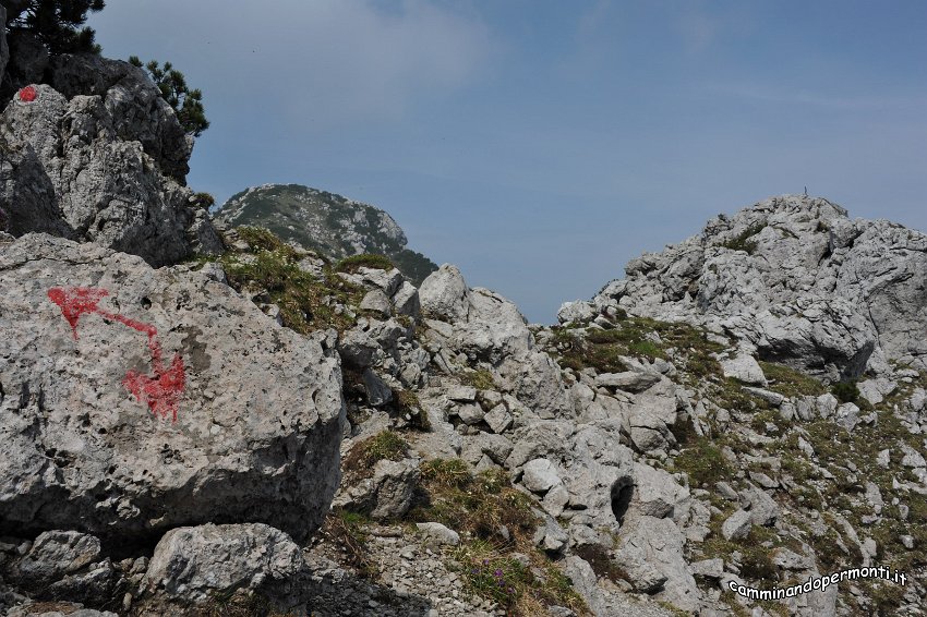 101 Sentiero dell Amicizia Monte Alben La Croce.JPG